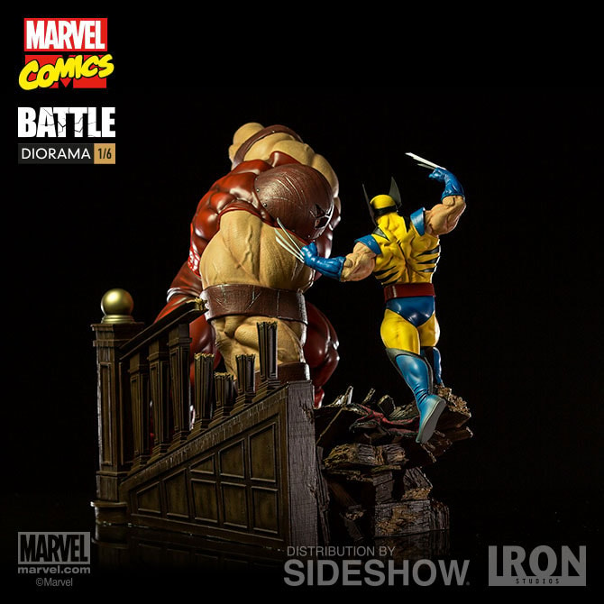 Wolverine vs Juggernaut- Prototype Shown View 4