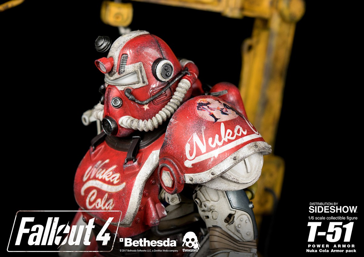Fallout 4 T 51 Power Armor Nuka Cola Armor Pack Sixth Scal