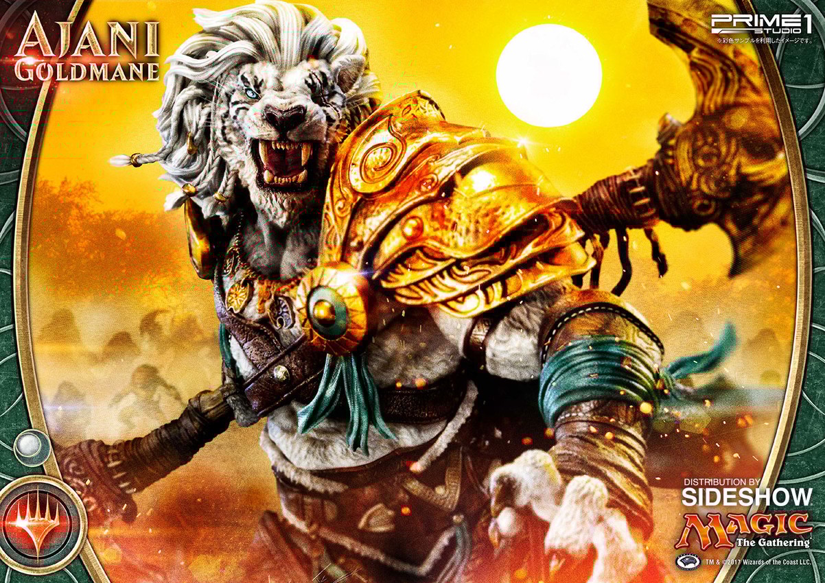Magic: The Gathering Ajani Goldmane Statue by Prime 1 Studio