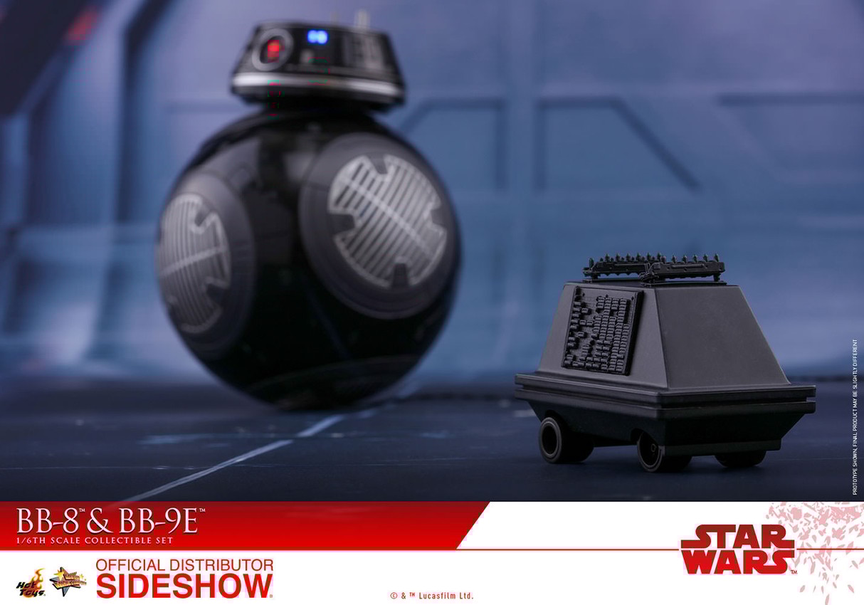注文割引 BB-9E and BB-8 Wars Star Sixth Toys Hot by Set Figure Scale その他