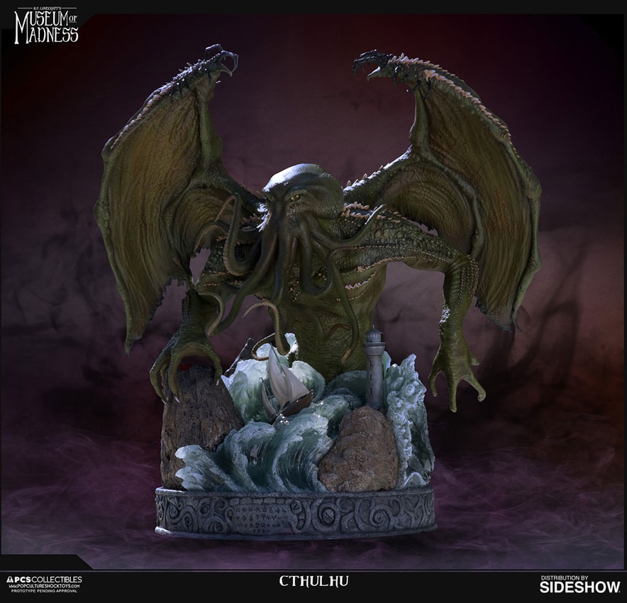 H.P. Lovecraft Cthulhu Statues - Prototype Shown View 5