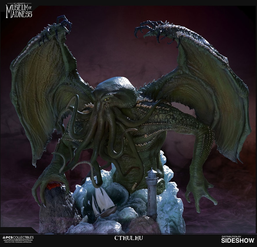H.P. Lovecraft Cthulhu Statues - Prototype Shown View 6