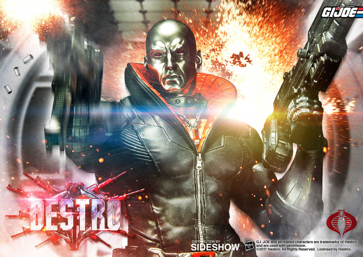 G.I. Joe Destro Statues  Collector Edition - Prototype Shown View 1