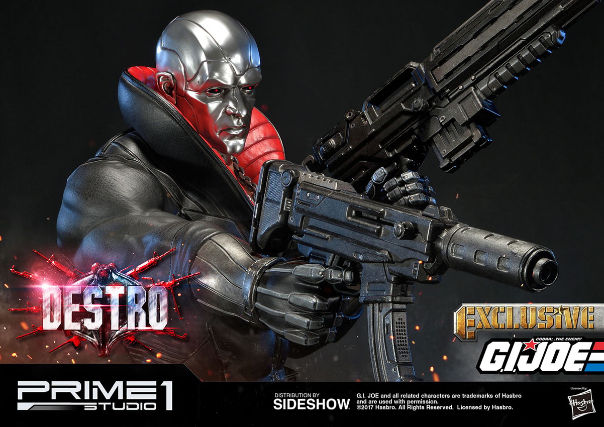 G.I. Joe Destro Statues  Exclusive Edition - Prototype Shown View 4