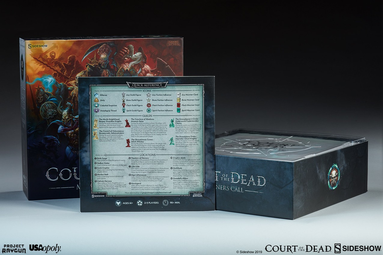Court of the Dead Mourner's Call Game Exclusive Edition - Prototype Shown View 4