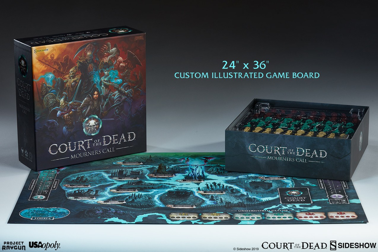 Court of the Dead Court of the Dead Mourner's Call Game Board Game  Exclusive Edition - Prototype Shown View 6