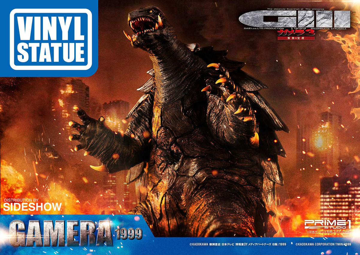 Gamera 3: Revenge of Iris Gamera Vinyl Statue - Prototype Shown View 1