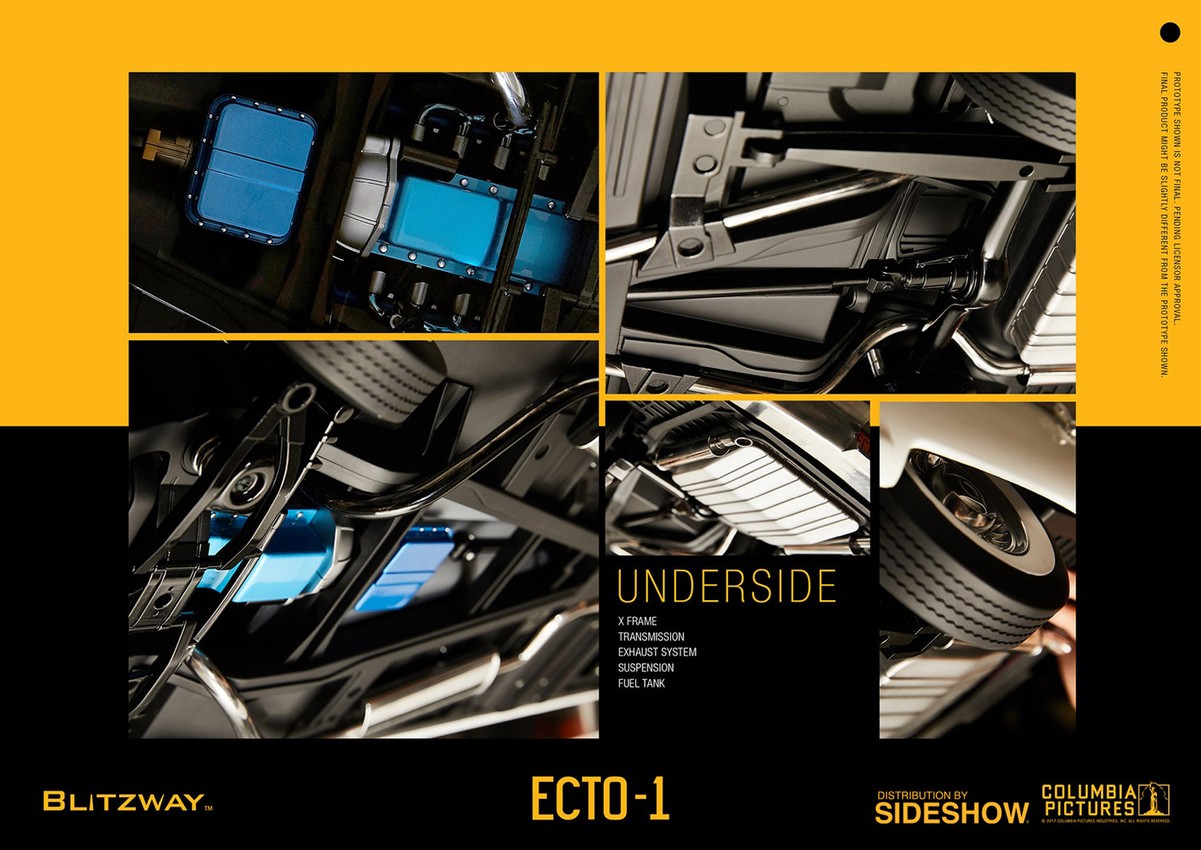 Ghostbusters ECTO-1 Ghostbusters 1984 Sixth Scale Figure Accessory - Prototype Shown View 5