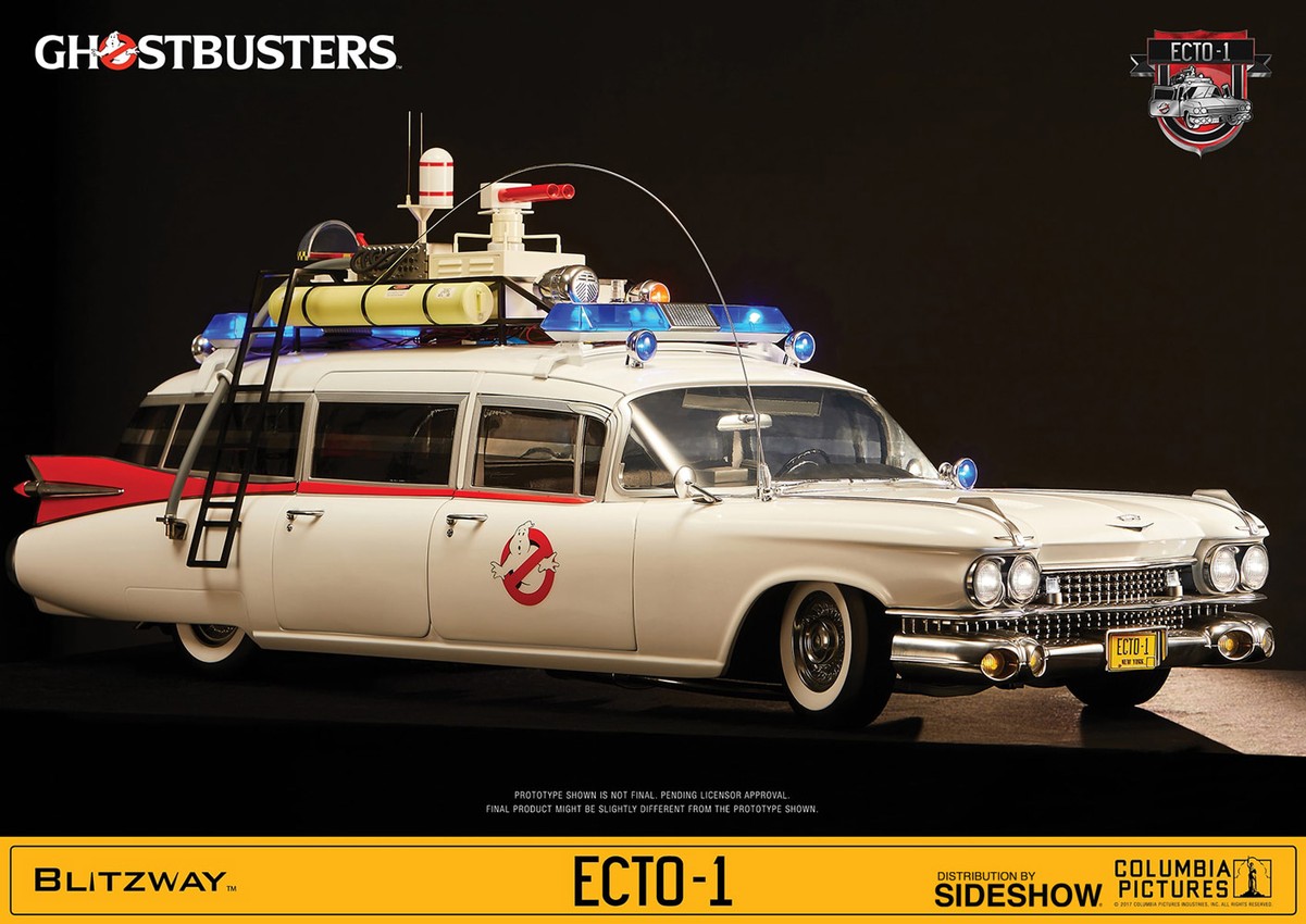 ECTO-1 Ghostbusters 1984- Prototype Shown
