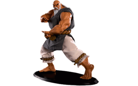 Street Fighter Gouken Statue by Pop Culture Shock | Sideshow