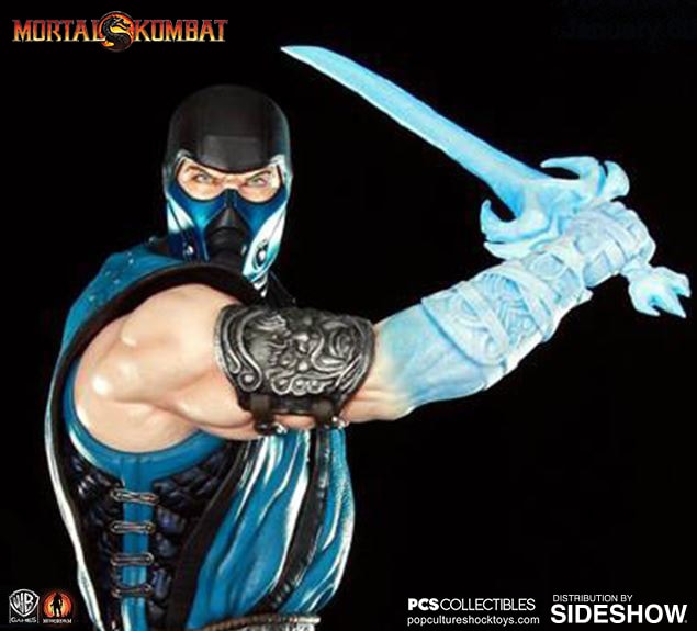 Mortal Kombat Sub-Zero MK9 Statues - Prototype Shown View 2