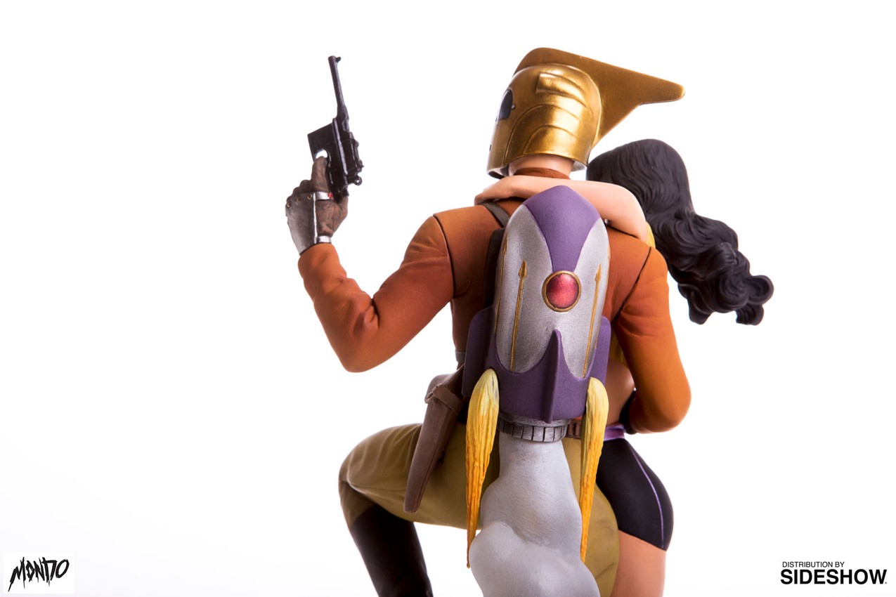 Rocketeer Rocketeer and Betty Statues - Prototype Shown View 6