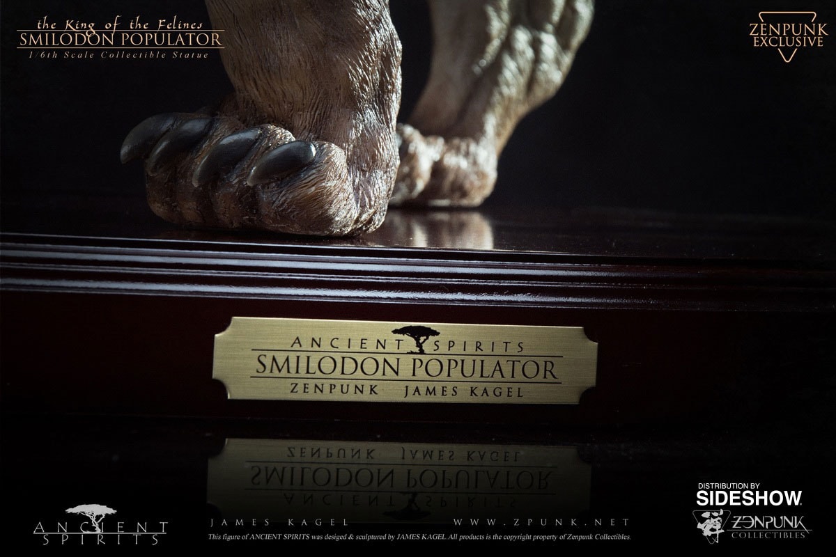 James Kagel Smilodon Populator Statues  Collector Edition - Prototype Shown View 5