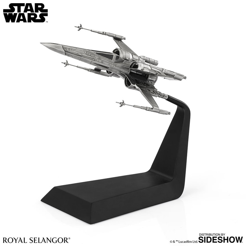Star Wars X-Wing Starfighter Pewter Collectible - Prototype Shown View 6