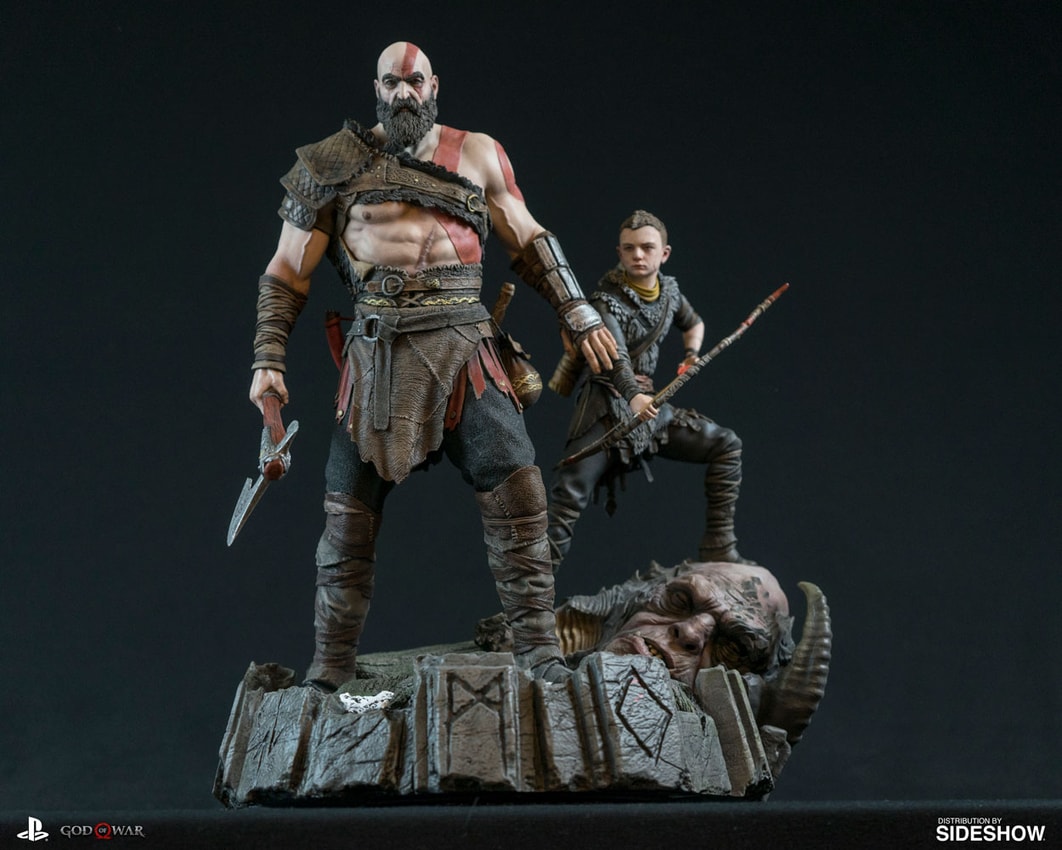 God of War God of War PS4 Statues - Prototype Shown View 1