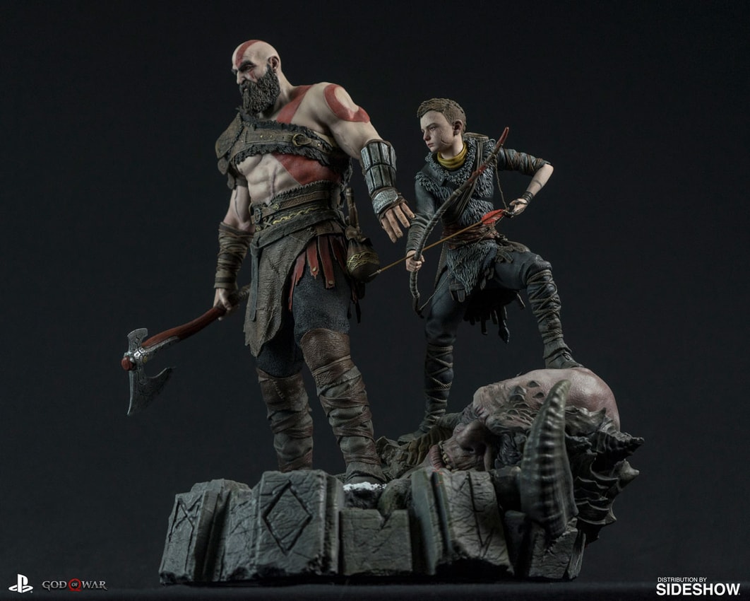 God of War God of War PS4 Statues - Prototype Shown View 3