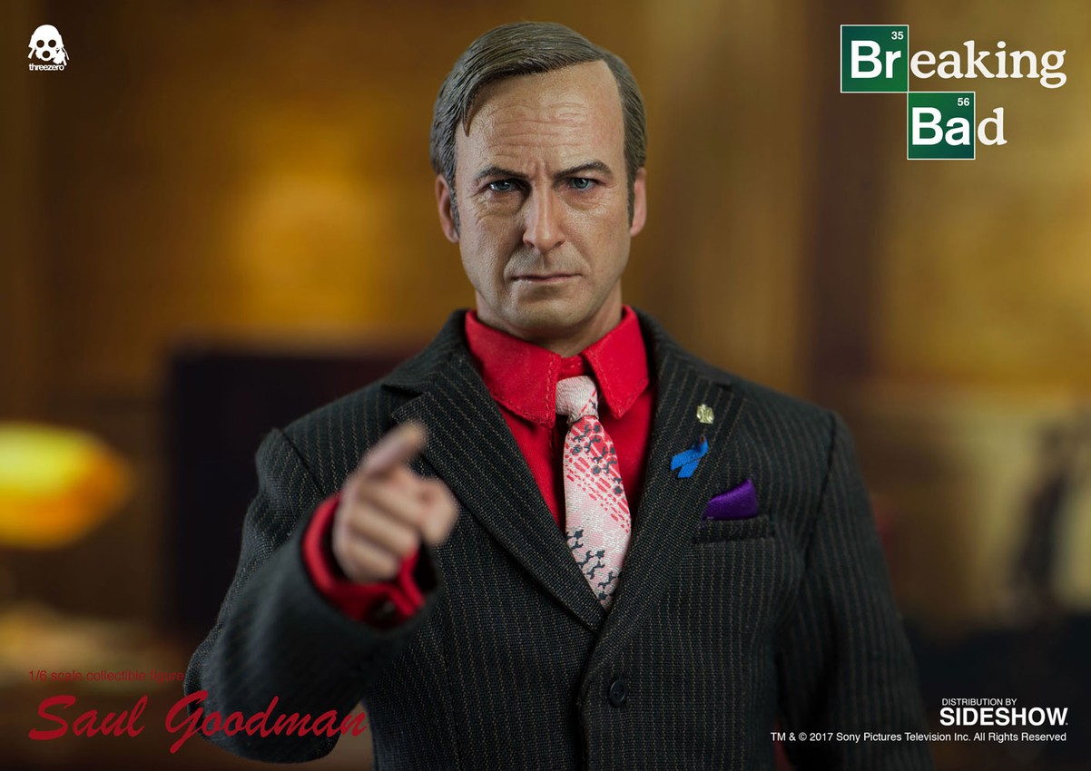 Breaking Bad Saul Goodman Sixth Scale Figure by Threezero Breaking Bad Saul Goodman Sixth Scale Figure by Threezero