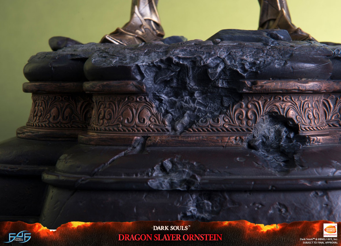 Dark Souls Dragon Slayer Ornstein Statues - Prototype Shown View 6