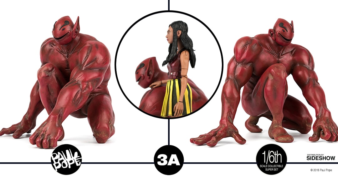 Paul Pope Paul Popes THB and HR Watson Sixth Scale Figure by