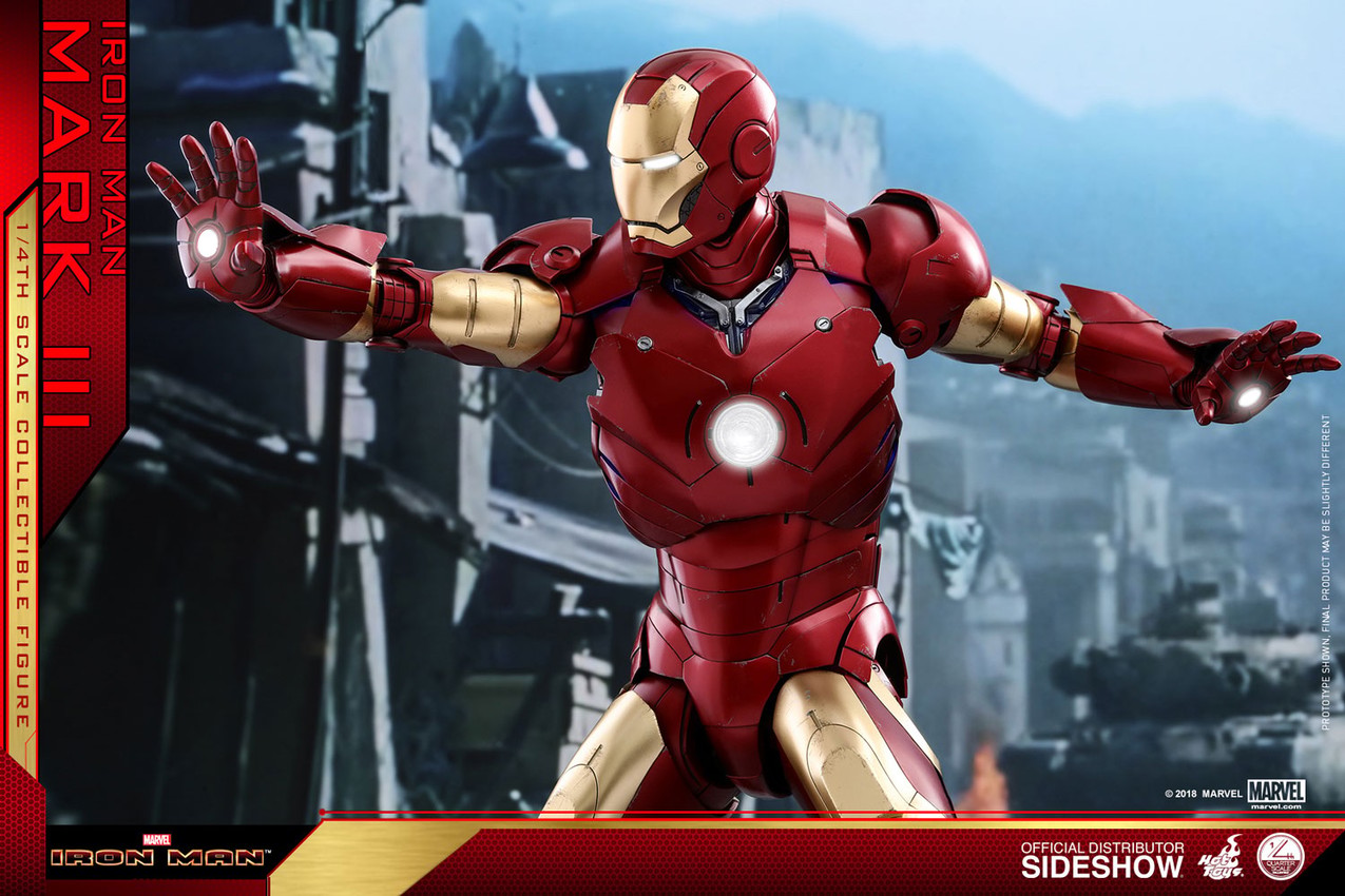 Marvel Iron Man Mark III Quarter Scale Figure  Collector Edition - Prototype Shown View 6