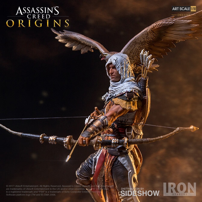 Assassins Creed Bayek Deluxe 1:10 Scale Statue - Prototype Shown View 6
