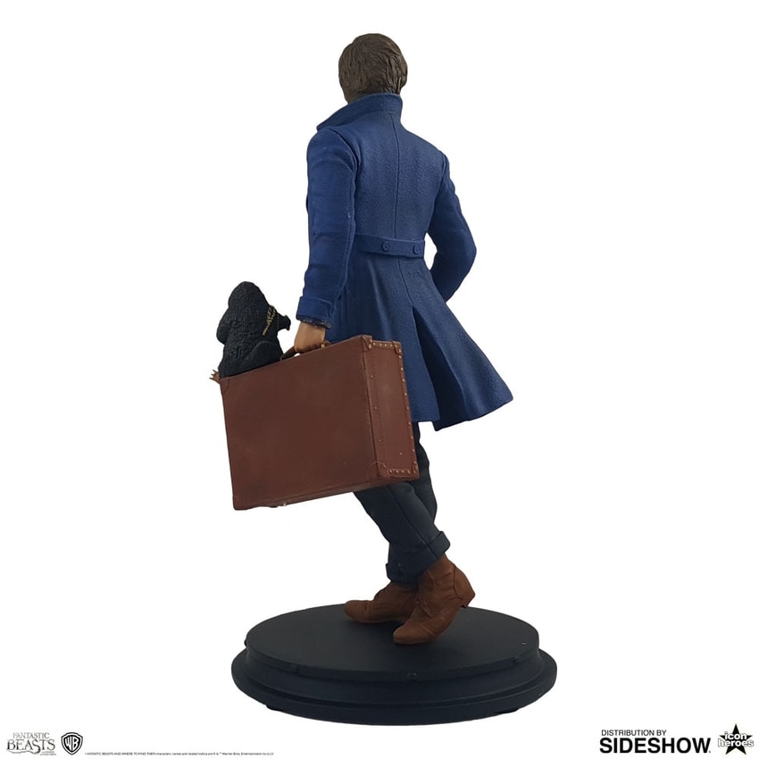 Fantastic Beasts and Where to Find Them Newt Scamander with Niffler Statues - Prototype Shown View 4