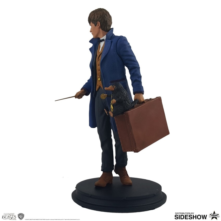 Fantastic Beasts and Where to Find Them Newt Scamander with Niffler Statues - Prototype Shown View 5