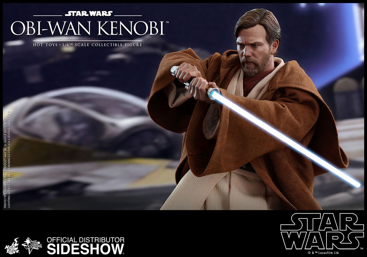Obi Wan Kenobi Revenge of the Sith Figure by Hot Toys