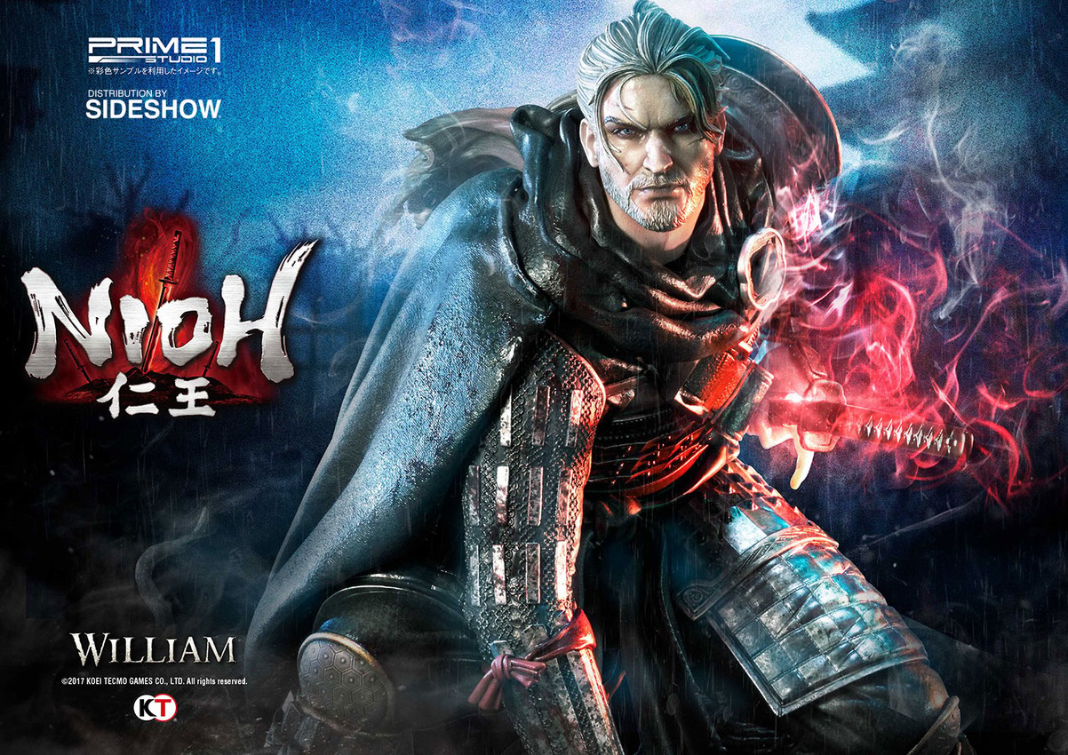 Nioh William Statues - Prototype Shown View 1