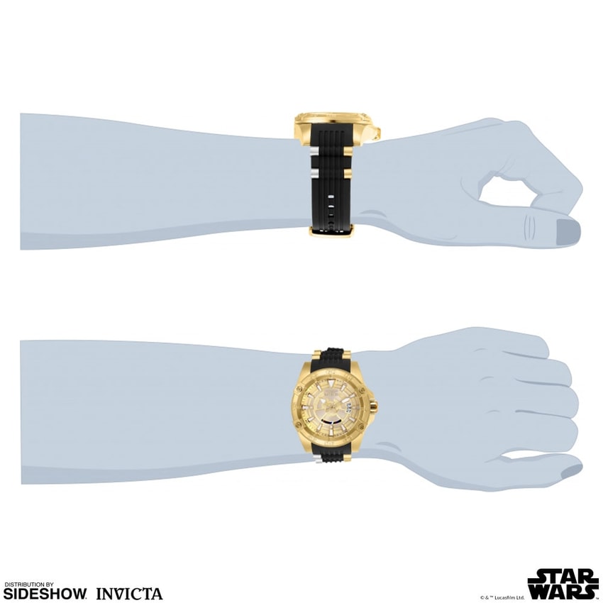 Star Wars C-3PO Watch - Model 26521 Jewelry - Prototype Shown View 6