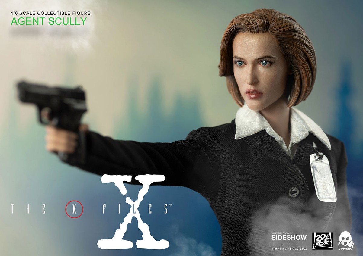 ダナ　スカリー フィギュア　 The X-Files サイドショウ　Xファイル X-Files Agent Scully Deluxe Version Sixth Scale Figure by Th