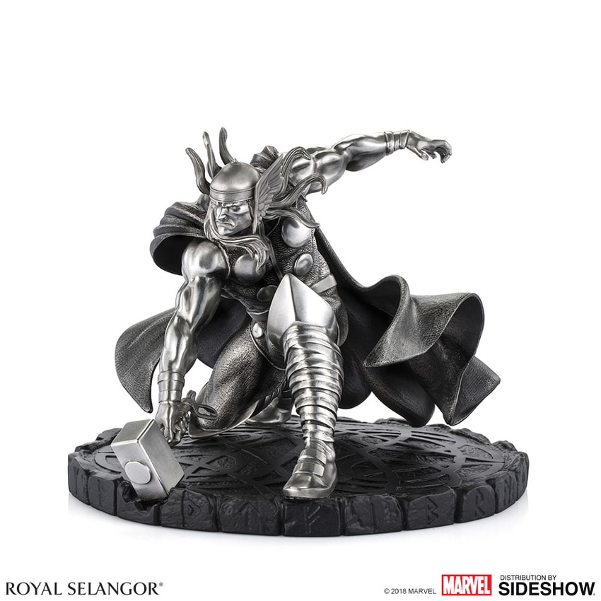 Marvel Thor Figurine Pewter Collectible by Royal Selangor