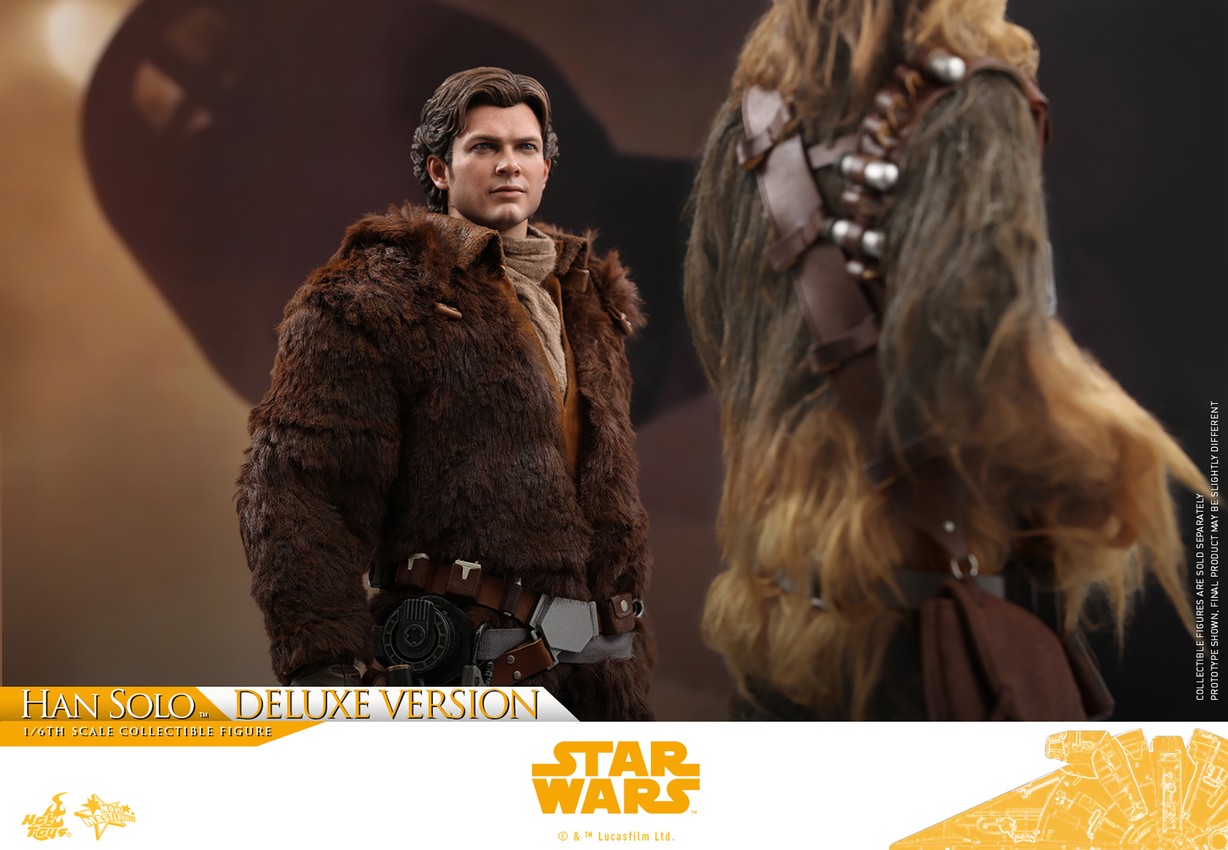 Star Wars Han Solo Deluxe Version Sixth Scale Figure by Hot