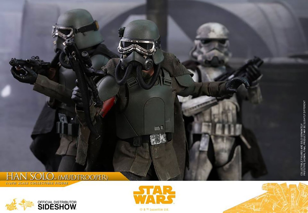 Hottoys STAR WARS ハン・ソロ HAN SOLO Star Wars Han Solo Mudtrooper Sixth Scale Figure by Hot Toys