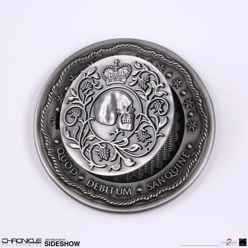 John Wick Blood Oath Marker Prop Replica - Prototype Shown View 5