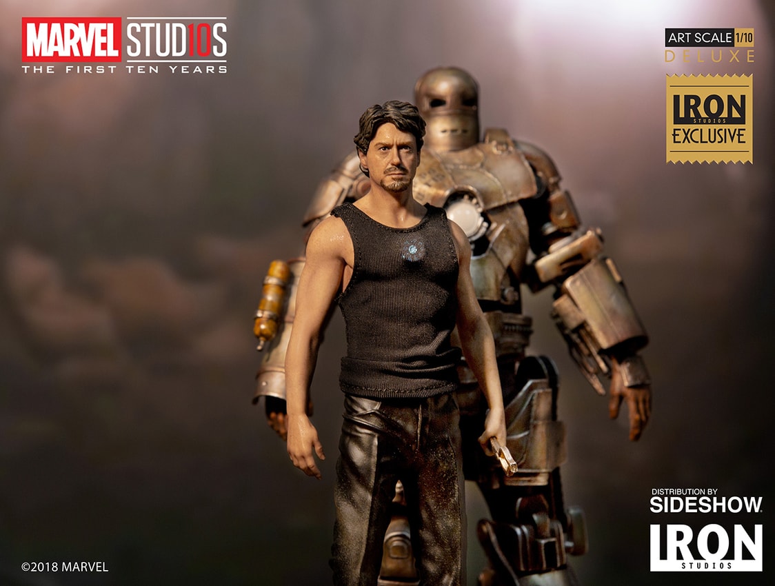 マーベルレジェンド　MARK I & TONY STARK 2pac Marvel Studios: The First Ten Years Marvel Legends Tony
