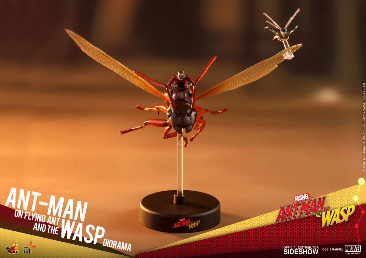 Ant-Man on Flying Ant and the Wasp- Prototype Shown