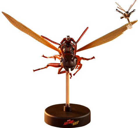 Ant-Man on Flying Ant and the Wasp- Prototype Shown