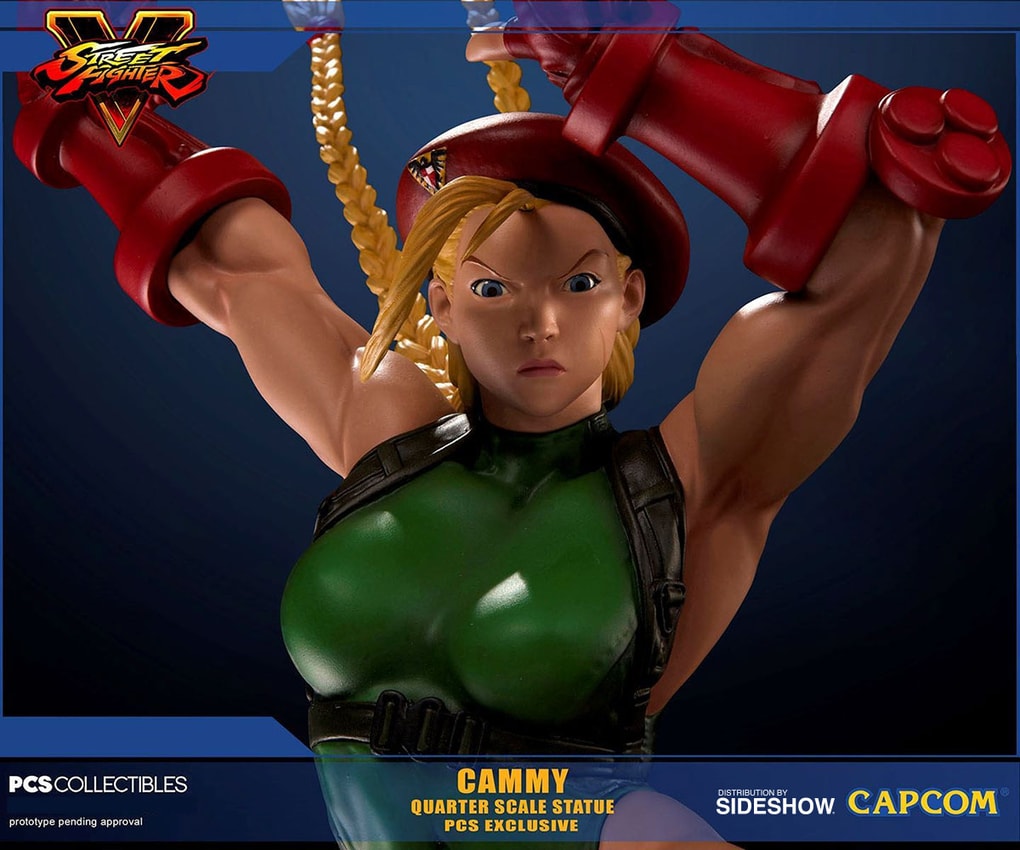 Street Fighter Cammy Street Fighter 2 Classic Statue by Pop Culture Shock