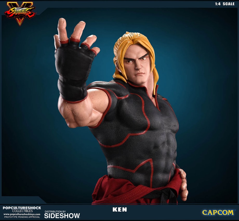 Street Fighter Ken Masters Statue by Pop Culture Shock | Sideshow