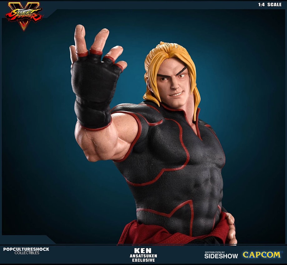 Ken Masters Ansatsuken Exclusive Edition - Prototype Shown