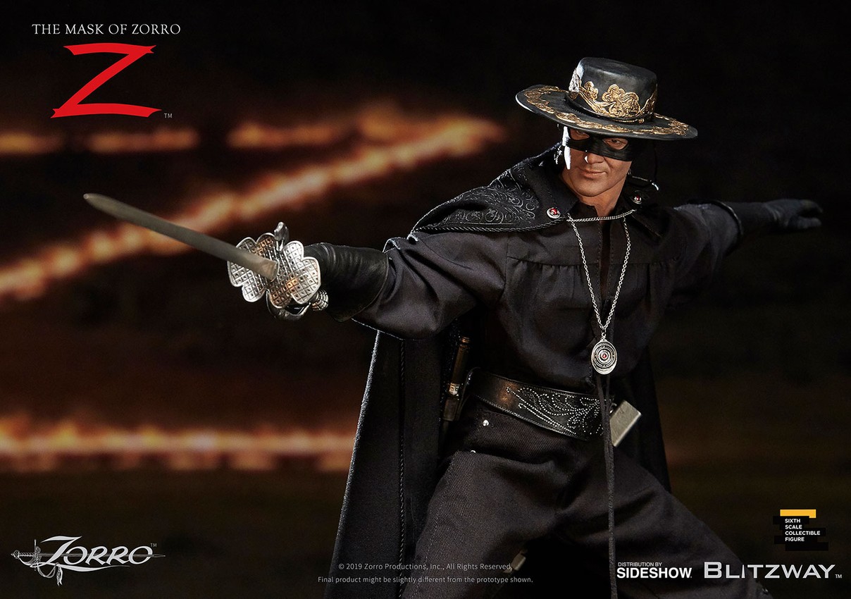 The Mask of Zorro Sixth Scale Figure by Blitzway | Sideshow