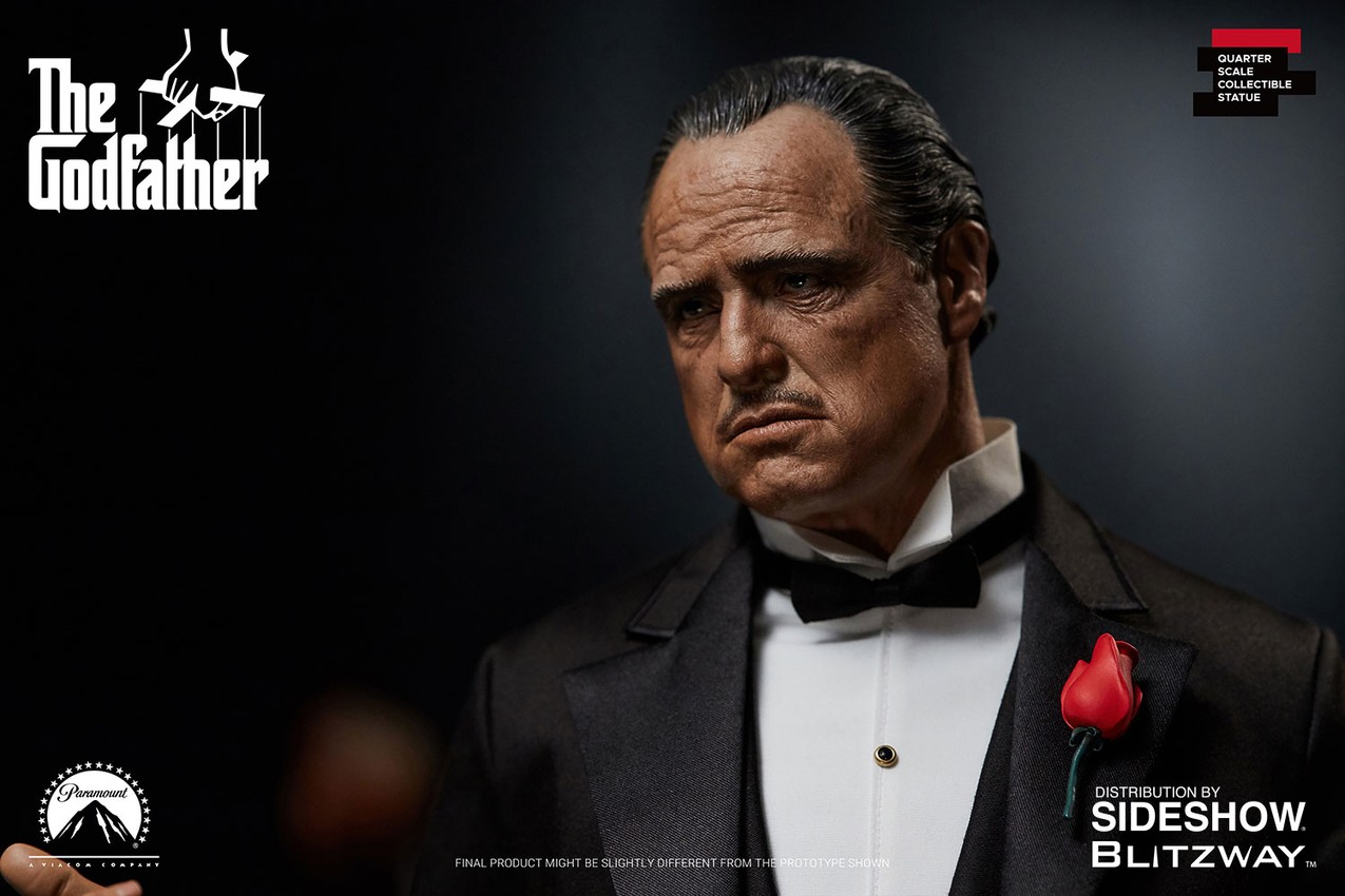 The Godfather Vito Corleone Statue by Blitzway | Sideshow Collectibles