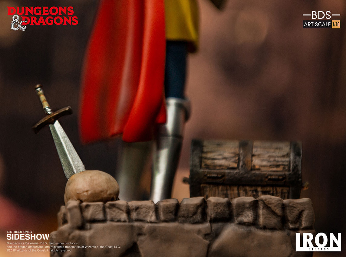 Dungeons & Dragons Eric the Cavalier 1:10 Scale Statue - Prototype Shown View 5