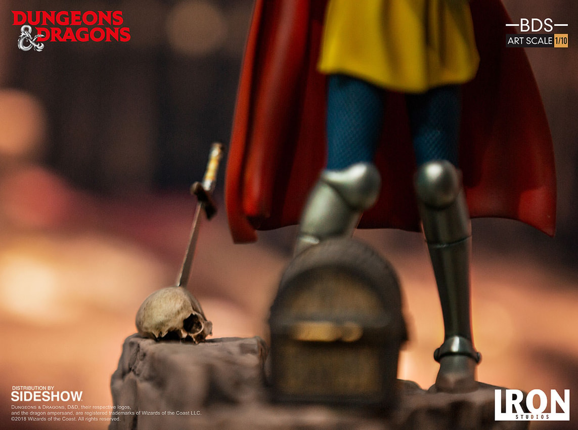 Dungeons & Dragons Eric the Cavalier 1:10 Scale Statue - Prototype Shown View 6
