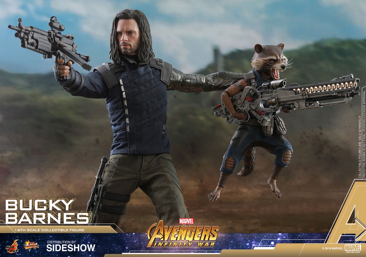 Bucky Barnes Infinity War Figure by Hot Toys | Sideshow Collectibles