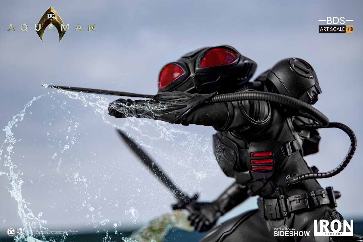 DC Comics Black Manta 1:10 Scale Statue - Prototype Shown View 2