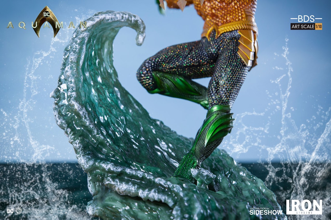 DC Comics Aquaman 1:10 Scale Statue - Prototype Shown View 2