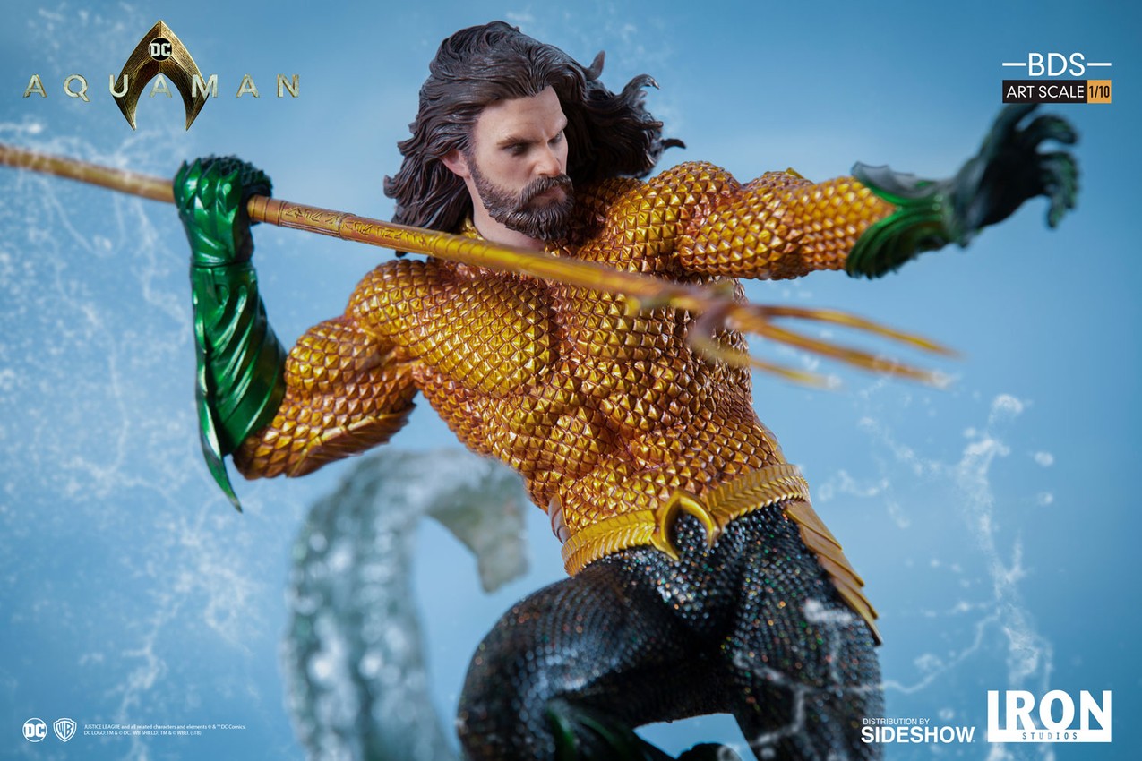 DC Comics Aquaman 1:10 Scale Statue - Prototype Shown View 6