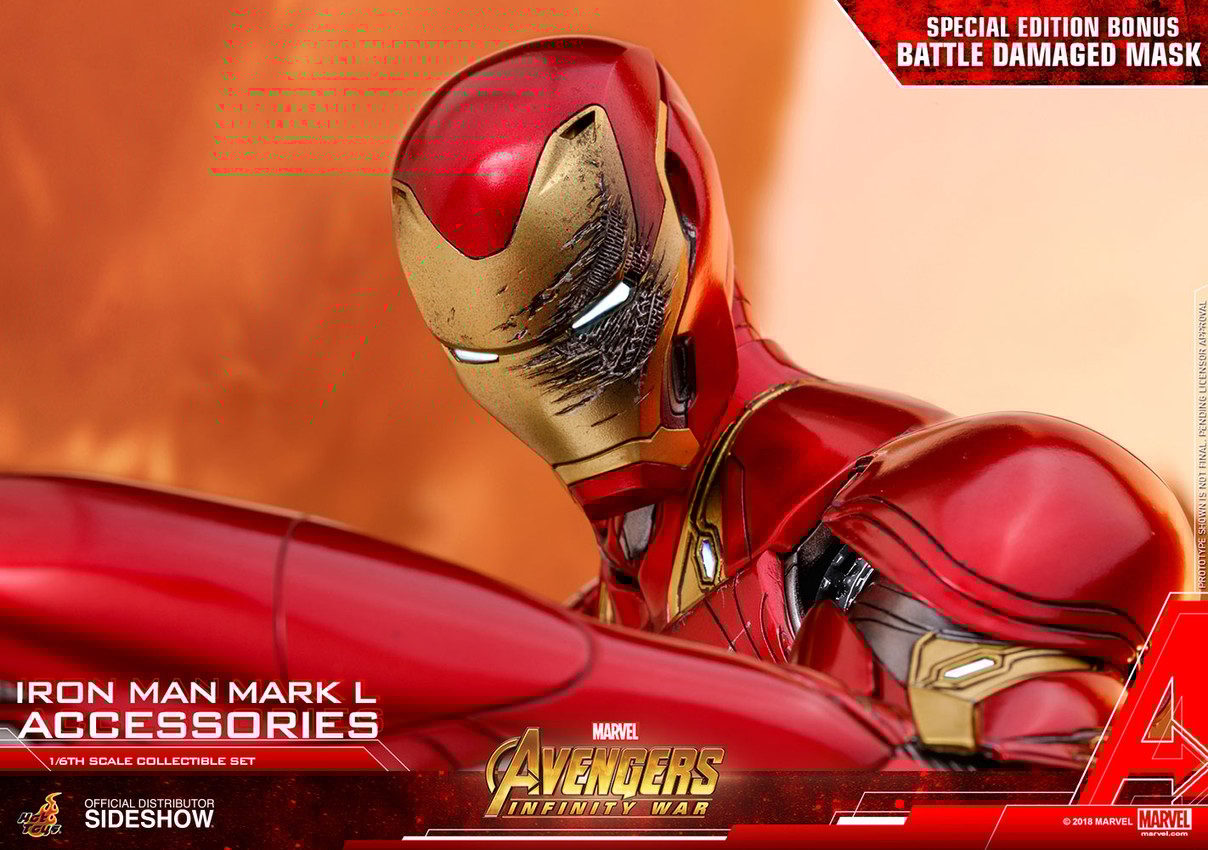 Hot toys iron top man infinity war accessories
